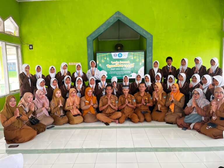 Semarak Ramadhan SMP Negeri 3 Bajeng 2026 Resmi Dimulai, Dukung Program Gowa Caradde dan Gowa Mengaji