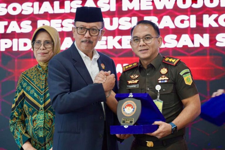 Bukan Biasa! Kejari Barru Sabet Penghargaan LPSK