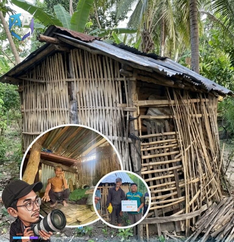 FOTO: Perjuangan Masetang, Terkadang Andalkan Kelapa Muda