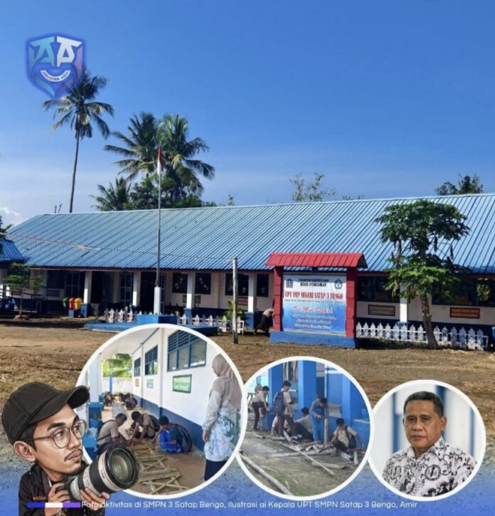Potret aktivitas di UPT SMP Negeri Satap 3 Bengo