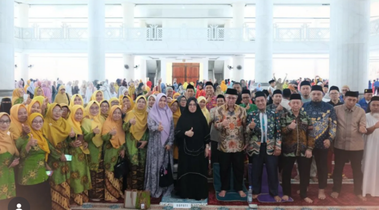 PDM Muhammadiyah Gowa Gelar Syawalan di Masjid Syekh Yusuf Sungguminasa