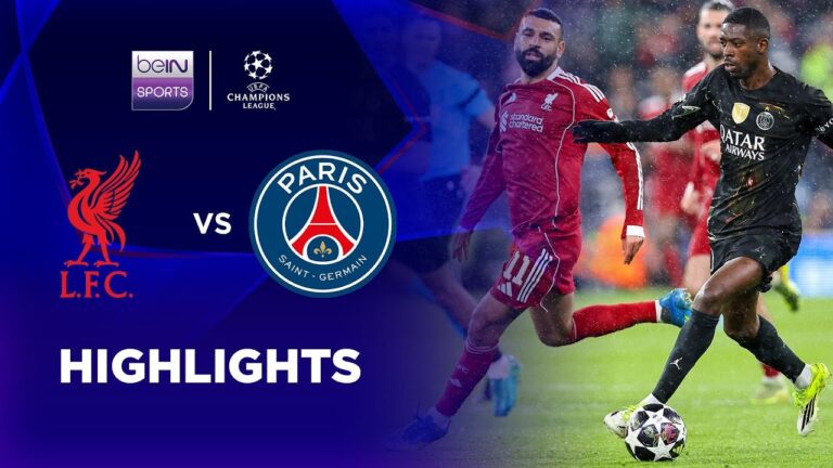VIDIO: Liverpool 0-2 PSG (0-4 Agg) | Champions League 25/26 Match Highlights