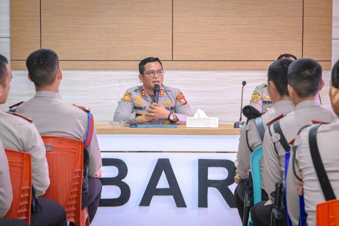 Kapolres Barru Bekali Siswa Latja SPN, Tekankan Disiplin hingga Integritas