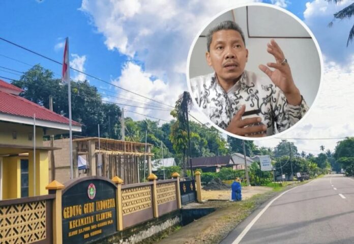 Gedung Guru Indonesia di Kecamatan Ulaweng/ai Ketua K3S Ulaweng, Zainal Abidin
