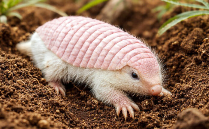 Pink Fairy Armadillo