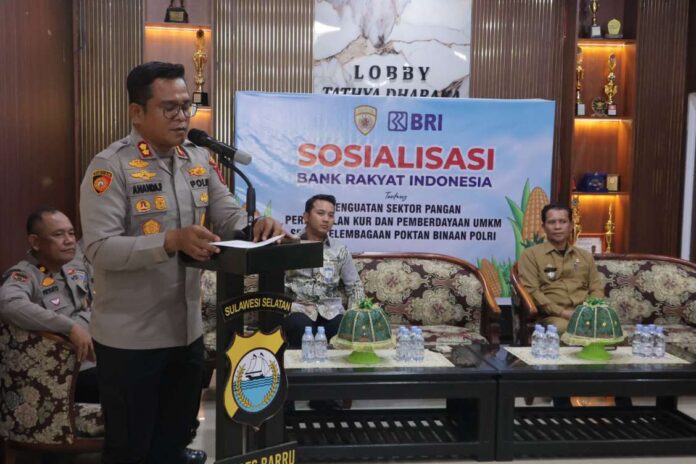 Polres Barru Fasilitasi KUR, Dorong Akses Modal Petani dan UMKM