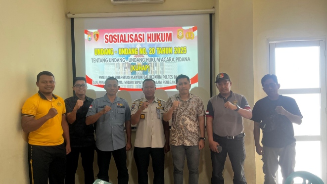 Satreskrim Polres Barru Sosialisasikan KUHAP Baru ke PPNS, Tekankan Kesamaan Persepsi Penyidikan